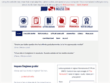 Tablet Screenshot of imparareinglese.com